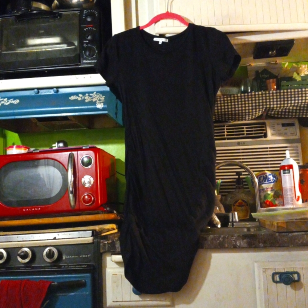 Black T-shirt Dress
